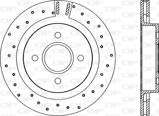 OPEN PARTS stabdžių diskas BDRS1178.25